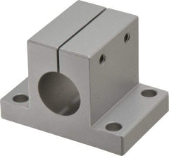 80/20 Inc. - 1-1/2 Inch Wide x 2-1/8 Inch High x 3 Inch Deep Double Horizontal Base - 1.004 Inch Hole x 0.328 Inch Bolt Hole Diameter - Exact Tool & Supply