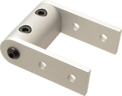 80/20 Inc. - 3" High, Open Shelving 3" Universal Arm Pivot - Aluminum, Use with Series 10 & Bolt Kit 3393 - Exact Tool & Supply