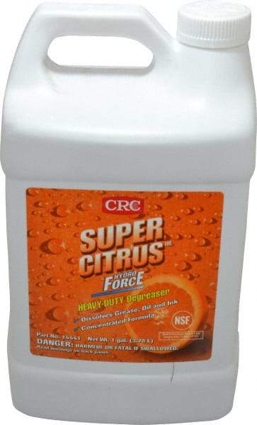 CRC - 1 Gal Bottle Cleaner/Degreaser - Liquid, Citrus - Exact Tool & Supply