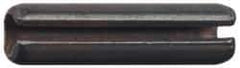 Value Collection - 1/16" Diam x 7/16" Long Slotted Spring Pin - Grade 420 Stainless Steel, Bright Finish - Exact Tool & Supply