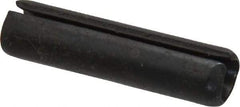 Made in USA - 5/16" Diam x 1-1/4" Long Slotted Spring Pin - Grade 1070-1090 Alloy Steel, Uncoated - Exact Tool & Supply