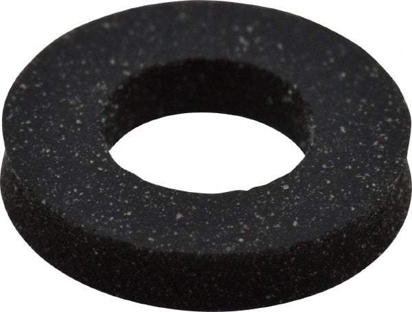 Made in USA - #8 Screw, Grade 60 Neoprene Standard Flat Washer - 0.15" ID x 0.313" OD, 0.077" Thick, Plain Finish - Exact Tool & Supply