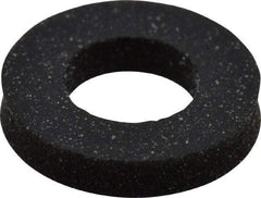 Made in USA - #8 Screw, Grade 60 Neoprene Standard Flat Washer - 0.15" ID x 0.313" OD, 0.077" Thick, Plain Finish - Exact Tool & Supply