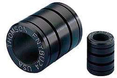 Thomson Industries - 5/8" ID, 1,450 Lb Static Load Capacity, Closed Linear Bearing - 1-1/8" OD - Exact Tool & Supply