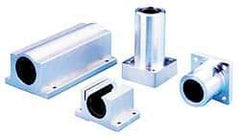 Thomson Industries - 5/8" Inside Diam, 2,900 Lbs. Static Capacity, Closed Twin Pillow Block Linear Bearing - 1.63" Overall Height x 2-1/2" Overall Width - Exact Tool & Supply