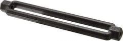 Made in USA - 1,200 Lb Load Limit, 3/8" Thread Diam, 3/8" Take Up, Steel Turnbuckle Body Turnbuckle - 7-1/8" Body Length, 9/16" Neck Length, 13" Closed Length - Exact Tool & Supply