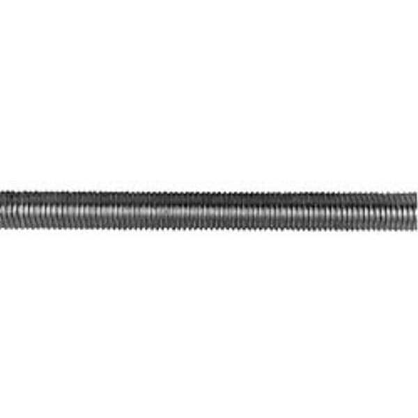 Made in USA - 5/8-11 x 12' Stainless Steel Threaded Rod - Exact Tool & Supply
