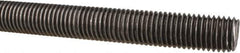 Made in USA - 3/4-10 UNC (Coarse), 3' Long, Low Carbon Steel Threaded Rod - Oil Finish Finish, Right Hand Thread - Exact Tool & Supply