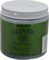 Loctite - 1 Lb Water Soluble Compound - Compound Grade Super Fine, 400 Grit, Black & Gray, Use on General Purpose - Exact Tool & Supply