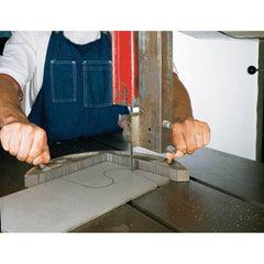 Lenox - 4 TPI, 7' 9-1/2" Long x 3/8" Wide x 0.032" Thick, Welded Band Saw Blade - Exact Tool & Supply