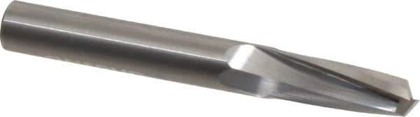 Onsrud - 3/8" Cutting Diam x 1" Length of Cut, 2 Flute, Upcut Spiral Router Bit - Uncoated, Right Hand Cut, Solid Carbide, 3" OAL x 3/8" Shank Diam, Double Edge, 11° Helix Angle - Exact Tool & Supply