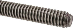 Keystone Threaded Products - 5/8-8 Acme, 3' Long, Low Carbon Steel General Purpose Acme Threaded Rod - Oil Finish Finish, Right Hand Thread, 2G Fit - Exact Tool & Supply