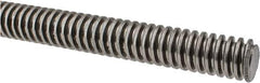 Keystone Threaded Products - 3/4-6 Acme, 3' Long, Low Carbon Steel General Purpose Acme Threaded Rod - Oil Finish Finish, Right Hand Thread, 2G Fit - Exact Tool & Supply