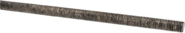 Made in USA - 5/16-24 UNF (Fine), 3' Long, Stainless Steel Threaded Rod - Right Hand Thread - Exact Tool & Supply