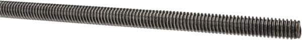 Value Collection - 5/16-18 UNC (Coarse), 3' Long, Alloy Steel Threaded Rod - Right Hand Thread - Exact Tool & Supply
