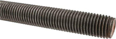 Value Collection - 1-8 UNC (Coarse), 3' Long, Alloy Steel Threaded Rod - Right Hand Thread - Exact Tool & Supply