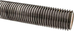 Value Collection - 1-1/2-6 UNC (Coarse), 3' Long, Alloy Steel Threaded Rod - Right Hand Thread - Exact Tool & Supply