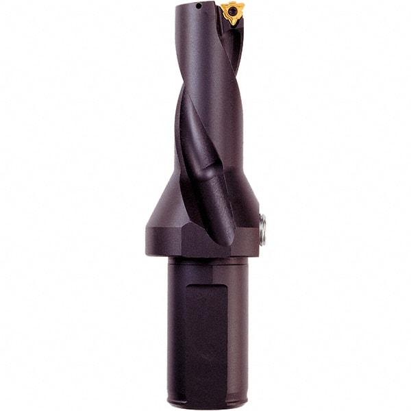 Iscar - 2.32" Max Drill Depth, 2.25xD, 1-1/32" Diam, Indexable Insert Drill - 1-1/4" Shank Diam, Whistle Notch Shank - Exact Tool & Supply