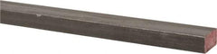 Made in USA - 36" Long x 1/8" High x 1/4" Wide, Mill Key Stock - W-1 (Water Hardening) Tool Steel - Exact Tool & Supply