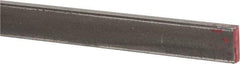 Made in USA - 36" Long x 1/8" High x 3/8" Wide, Mill Key Stock - W-1 (Water Hardening) Tool Steel - Exact Tool & Supply