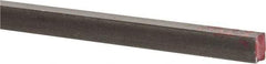 Made in USA - 36" Long x 3/16" High x 1/4" Wide, Mill Key Stock - W-1 (Water Hardening) Tool Steel - Exact Tool & Supply