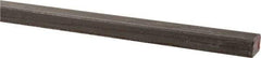 Made in USA - 36" Long x 1/4" High x 1/4" Wide, Key Stock - W-1 (Water Hardening) Tool Steel - Exact Tool & Supply