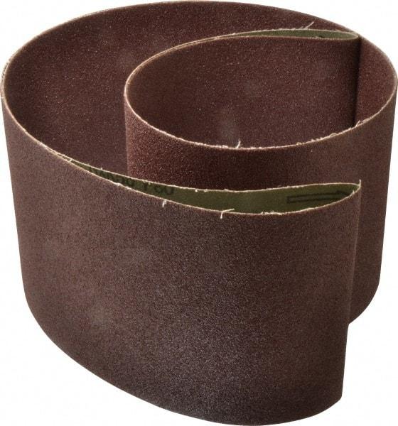 Tru-Maxx - 6" Wide x 89" OAL, 80 Grit, Aluminum Oxide Abrasive Belt - Aluminum Oxide, Medium, Coated - Exact Tool & Supply