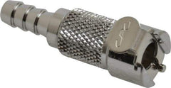 CPC Colder Products - Chrome Plated Brass Push-to-Connect Female Connector - 250 Max psi, Buna Nitrile O-Ring - Exact Tool & Supply