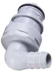 CPC Colder Products - Polypropylene Push-to-Connect Tube Male Connector - 60 Max psi, 3/4" Inside Diam, Gray - Exact Tool & Supply
