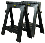 STANLEY® Folding Sawhorse Twin Pack - Exact Tool & Supply