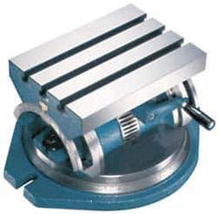 Interstate - 10" OAL x 5" Overall Width x 7" Overall Height, Angle Table - 0.393" Slot Width, Swivels - Exact Tool & Supply