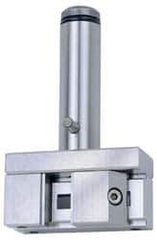Accupro - 0.9843" Jaw Width, 0.785 Jaw Opening Capacity, 37.08mm Jaw Height, Toolmaker's Vise - Flat Jaw, 105mm OAL x 29.97mm OAW x 4.215" OAH - Exact Tool & Supply