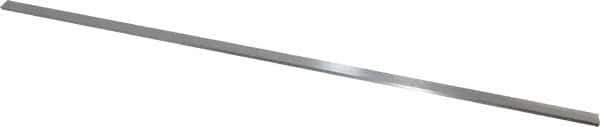 Value Collection - 18" Long x 3/8" Wide x 1/8" Thick, AISI Type O1, Tool Steel Oil-Hardening Flat Stock - + 1/4" Long Tolerance, + .005" Wide Tolerance, +/- .001" Thick Tolerance - Exact Tool & Supply