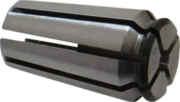 Collis Tool - 7/64 to 1/8 Inch Collet Capacity, Series 38 AF Collet - 9/16 Inch Overall Diameter, 1.03 Inch Overall Length - Exact Tool & Supply