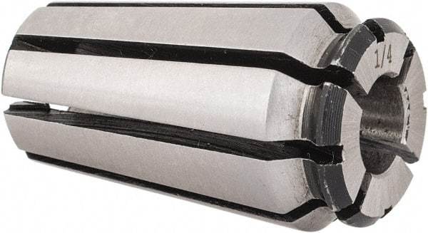 Collis Tool - 15/64 to 1/4 Inch Collet Capacity, Series 38 AF Collet - 9/16 Inch Overall Diameter, 1.03 Inch Overall Length - Exact Tool & Supply