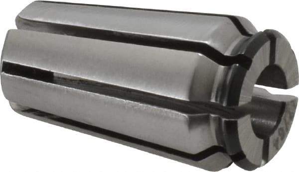 Collis Tool - 1/4 to 17/64 Inch Collet Capacity, Series 38 AF Collet - 9/16 Inch Overall Diameter, 1.03 Inch Overall Length - Exact Tool & Supply