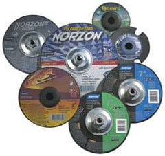 Norton - Depressed-Center Wheels Wheel Diameter (Inch): 9 Wheel Thickness (Inch): 1/4 - Exact Tool & Supply