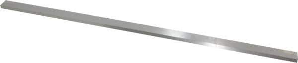 Value Collection - 18" Long x 5/8" Wide x 1/4" Thick, AISI Type O1, Tool Steel Oil-Hardening Flat Stock - + 1/4" Long Tolerance, + .005" Wide Tolerance, +/- .001" Thick Tolerance - Exact Tool & Supply