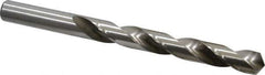 Chicago-Latrobe - 39/64" 118° High Speed Steel Jobber Drill - Bright Finish, Right Hand Cut, Spiral Flute, Straight Shank, 7-1/8" OAL, Standard Point - Exact Tool & Supply