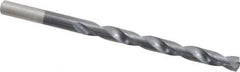 Chicago-Latrobe - 15/64" 135° Cobalt Jobber Drill - TiAlN Finish, Right Hand Cut, Spiral Flute, Straight Shank, 3-7/8" OAL, Split Point - Exact Tool & Supply