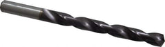 Chicago-Latrobe - 13/32" 135° Cobalt Jobber Drill - TiAlN Finish, Right Hand Cut, Spiral Flute, Straight Shank, 5-1/4" OAL, Split Point - Exact Tool & Supply