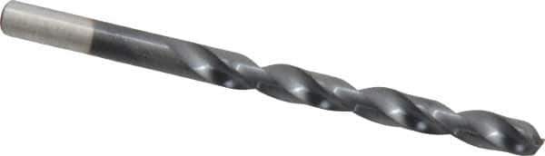 Chicago-Latrobe - Letter I 135° Cobalt Jobber Drill - TiAlN Finish, Right Hand Cut, Spiral Flute, Straight Shank, 4-1/8" OAL, Split Point - Exact Tool & Supply