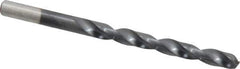 Chicago-Latrobe - Letter I 135° Cobalt Jobber Drill - TiAlN Finish, Right Hand Cut, Spiral Flute, Straight Shank, 4-1/8" OAL, Split Point - Exact Tool & Supply