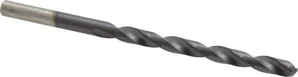 Chicago-Latrobe - #5 135° Cobalt Jobber Drill - TiAlN Finish, Right Hand Cut, Spiral Flute, Straight Shank, 3-3/4" OAL, Split Point - Exact Tool & Supply