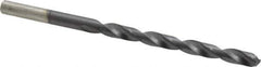 Chicago-Latrobe - #5 135° Cobalt Jobber Drill - TiAlN Finish, Right Hand Cut, Spiral Flute, Straight Shank, 3-3/4" OAL, Split Point - Exact Tool & Supply