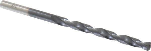Chicago-Latrobe - #14 135° Cobalt Jobber Drill - TiAlN Finish, Right Hand Cut, Spiral Flute, Straight Shank, 3-3/8" OAL, Split Point - Exact Tool & Supply