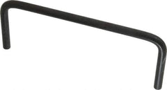 Amatom Electronic Hardware - 5-1/4" Long x 2" High, Round Handle - Black Oxide Finish, Stainless Steel, 5" Center to Center - Exact Tool & Supply