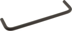 Amatom Electronic Hardware - 6-3/4" Long x 1-3/4" High, Round Handle - Black Oxide Finish, Stainless Steel, 6-7/16" Center to Center - Exact Tool & Supply