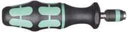 Wera - 1 Piece, 2-1/2 to 11-1/2 In/Lb, Preset Torque Limiting Screwdriver - 1/4" Drive - Exact Tool & Supply