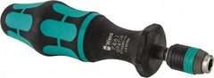 Wera - 1 Piece, 1.2 to 3 N/m, Preset Torque Limiting Screwdriver - 1/4" Drive - Exact Tool & Supply